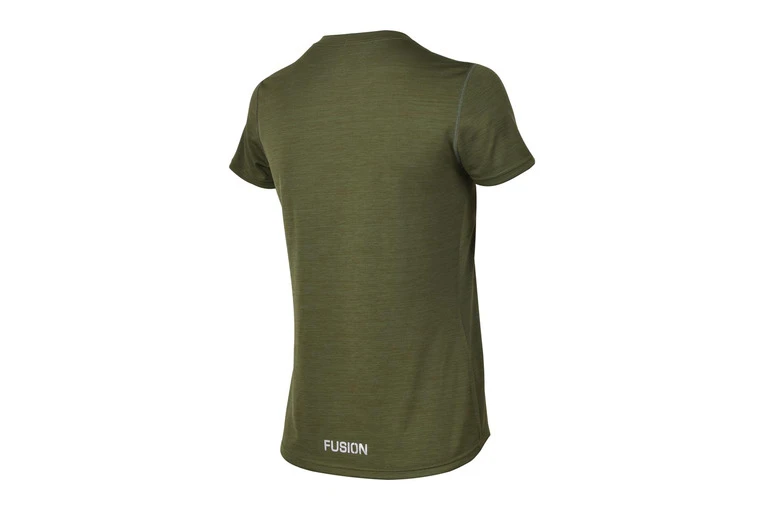 Fusion C3 T-shirt Groen Dames