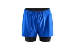 Craft ADV Essence 2-in-1 Stretch Short Blauw Heren