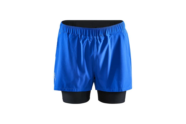 Craft ADV Essence 2-in-1 Stretch Short Blauw Heren