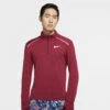 Nike Therma Sphere Element 3.0 1/2 Zip Hardlooptop Rood Heren