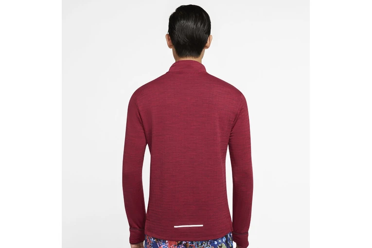 Nike Therma Sphere Element 3.0 1/2 Zip Hardlooptop Rood Heren - Image 2
