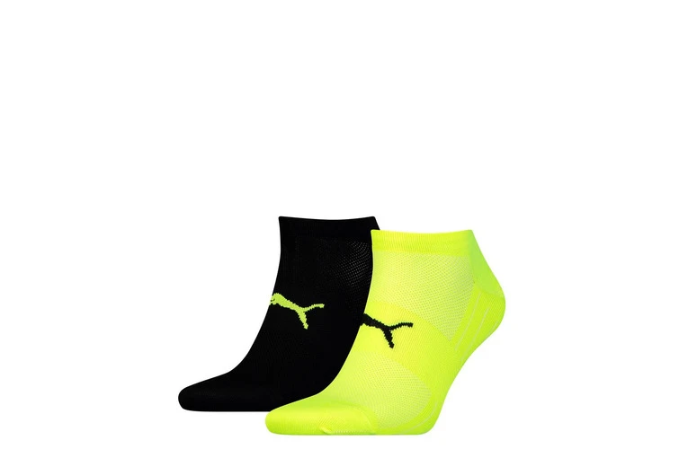 Puma 2-pack Performance Train Light Sportsokken Geel Unisex