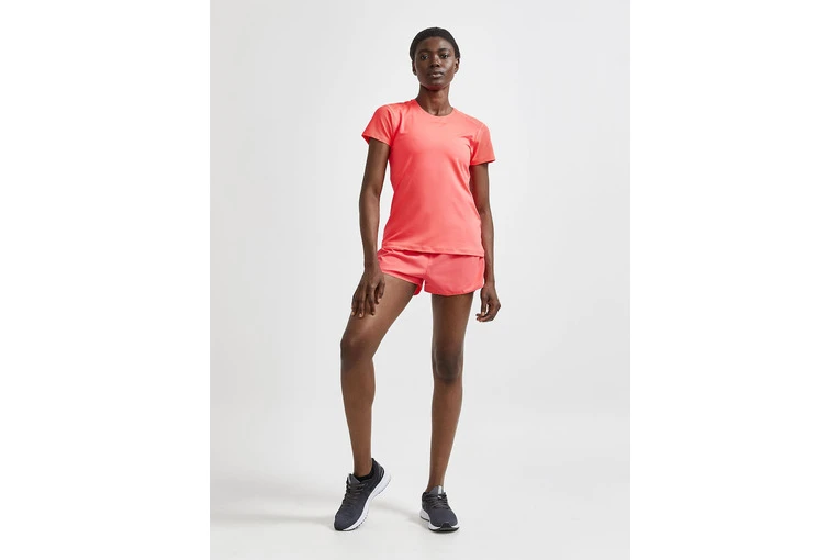 Craft Adv Essence Ss Slim Loopshirt Roze Dames - Image 5