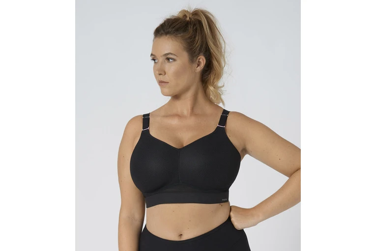 Triumph Triaction Hybrid Lite Sportbeha Racerback Zwart Dames - Image 2