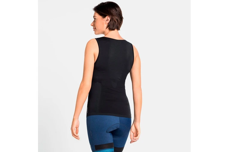 Odlo Performance X-light Basislaag Singlet Met V-hals Wit Dames - Afbeelding 2