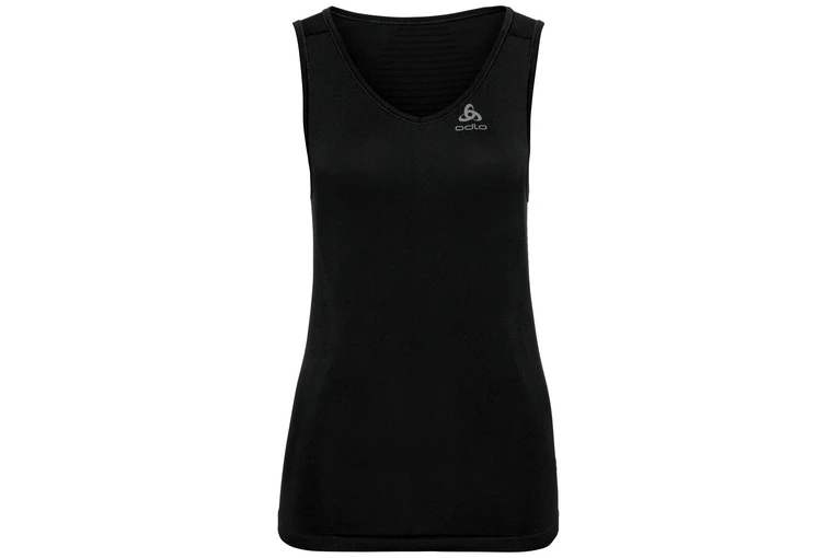 Odlo Performance X-light Basislaag Singlet Met V-hals Wit Dames - Afbeelding 3
