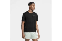 Nike Dri-Fit Miler Top Zwart Heren