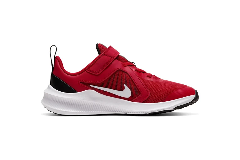 Nike Loopschoen Downshifter 10 Velcro Rood KIDS