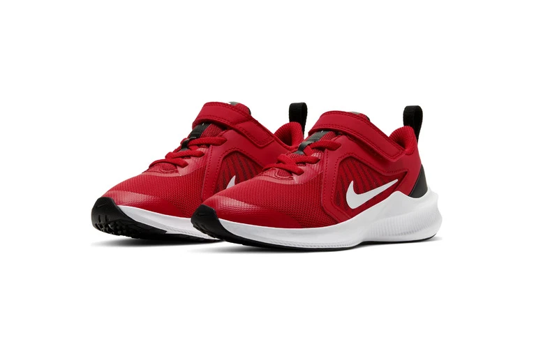 Nike Loopschoen Downshifter 10 Velcro Rood KIDS - Image 3