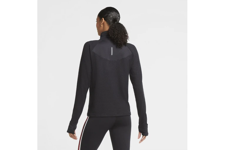 Nike Sphere 1/2-zip Running Top Zwart Dames - Image 2