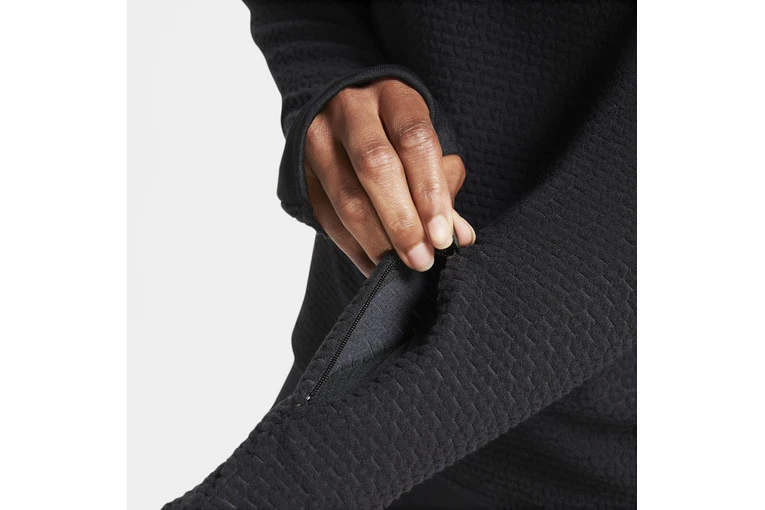 Nike Sphere 1/2-zip Running Top Zwart Dames - Image 3