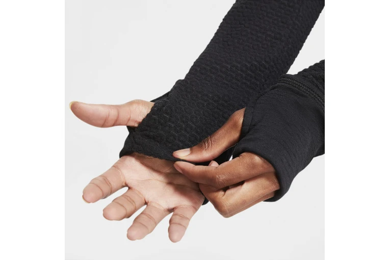 Nike Sphere 1/2-zip Running Top Zwart Dames - Image 4