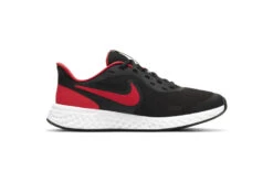 Nike Loopschoen Revolution 5 Zwart/rood Kids