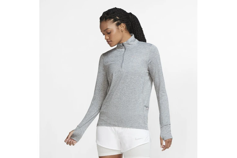 Nike Element Running Ziptop Grijs Dames - Image 3