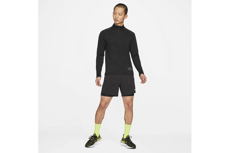 Nike Dri-fit Element Running Top Zwart Heren - Image 3