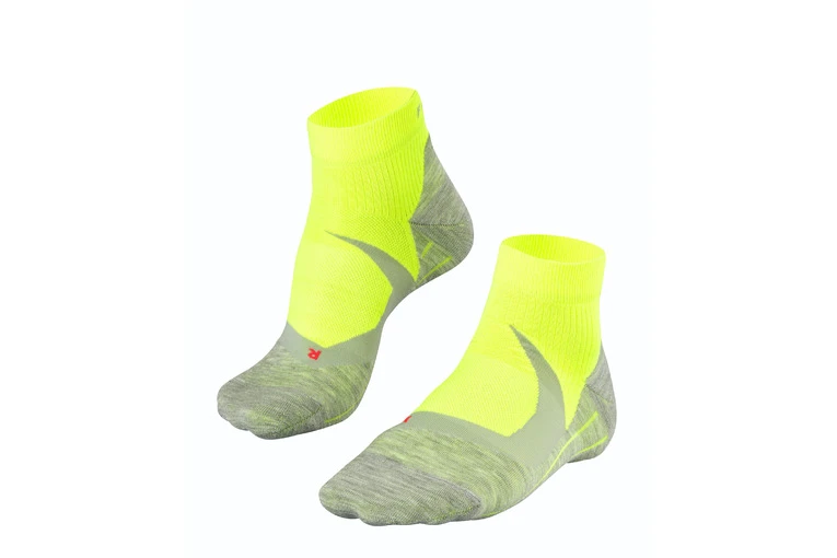 Falke RU4 Cool Short Loopkousen Geel Heren