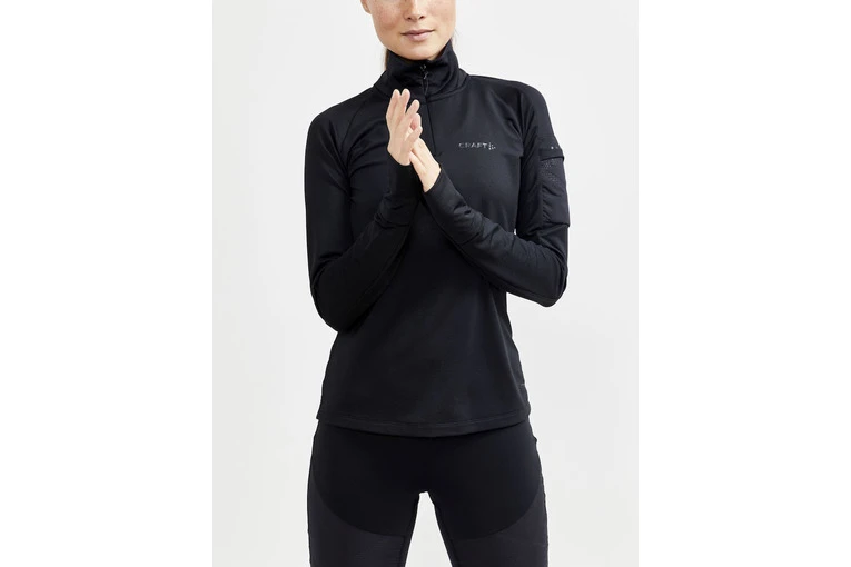 Craft ADV SubZ LS Top Zwart Dames - Image 2
