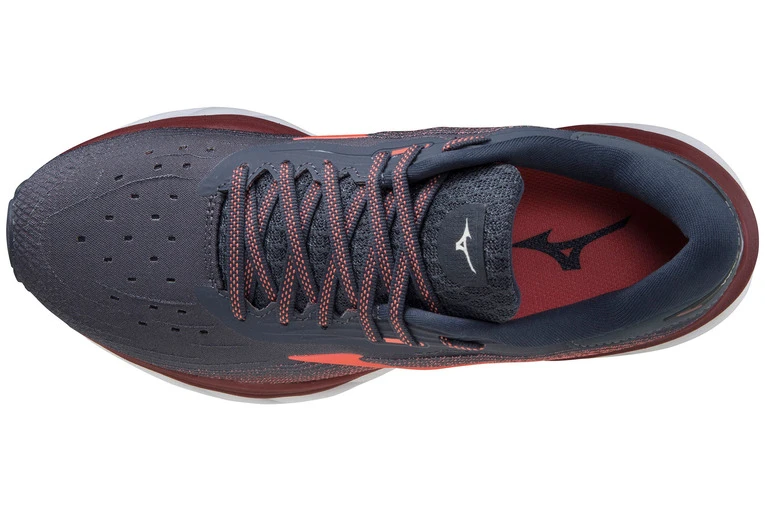 Mizuno Wave Sky 5 Loopschoen Indianink/coral/pomegran Dames - Image 3