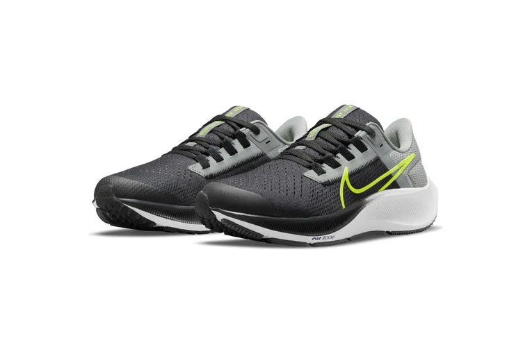 Nike Air Zoom Pegasus 38 Loopschoen Grijs/geel Kids - Image 3