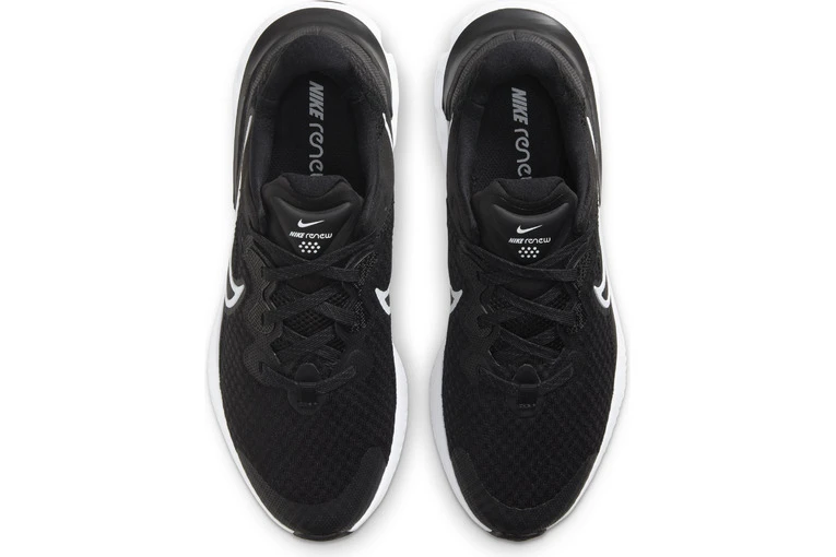 De Nike Renew Run 2 Loopschoen Zwart/wit KIDS - Image 3