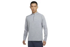 Nike Dri-FIT Element 1/2-zip Running Top Smoke Grey Heren