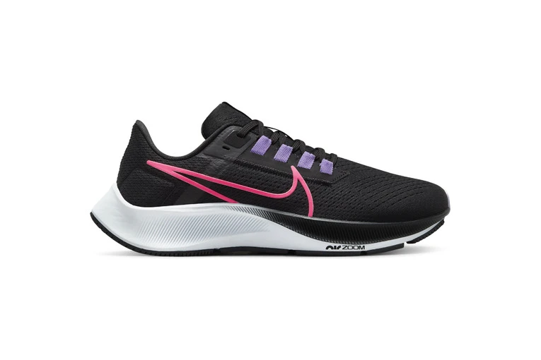Nike Air Zoom Pegasus 38 Loopschoen Zwart/hyper Pink/lilac Dames