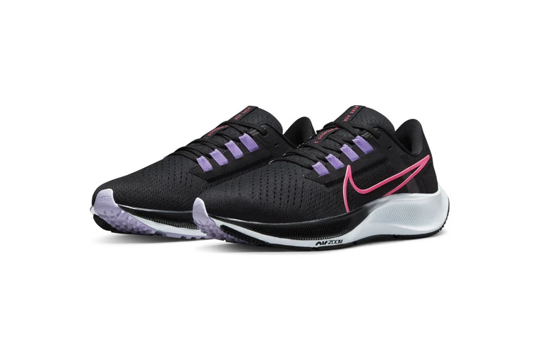Nike Air Zoom Pegasus 38 Loopschoen Zwart/hyper Pink/lilac Dames - Image 3