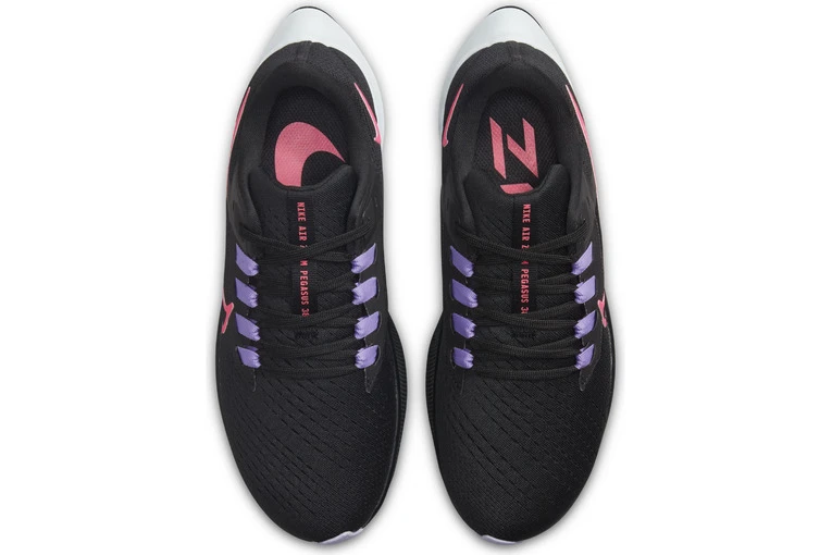 Nike Air Zoom Pegasus 38 Loopschoen Zwart/hyper Pink/lilac Dames - Image 4
