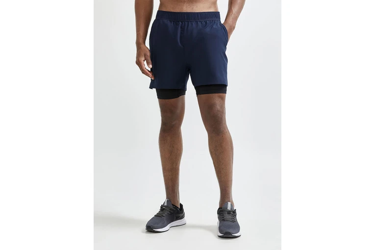 Craft ADV Essence 2-in-1 Stretch Short Blauw Heren - Image 2