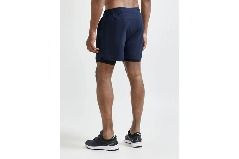 Craft ADV Essence 2-in-1 Stretch Short Blauw Heren - Image 3