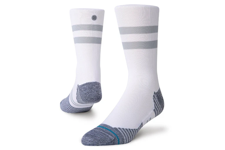 Stance Run Light Crew Loopkousen Wit Unisex