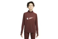 Nike Dri-FIT Swoosh Run Midlayer Bronze Eclipse Dames