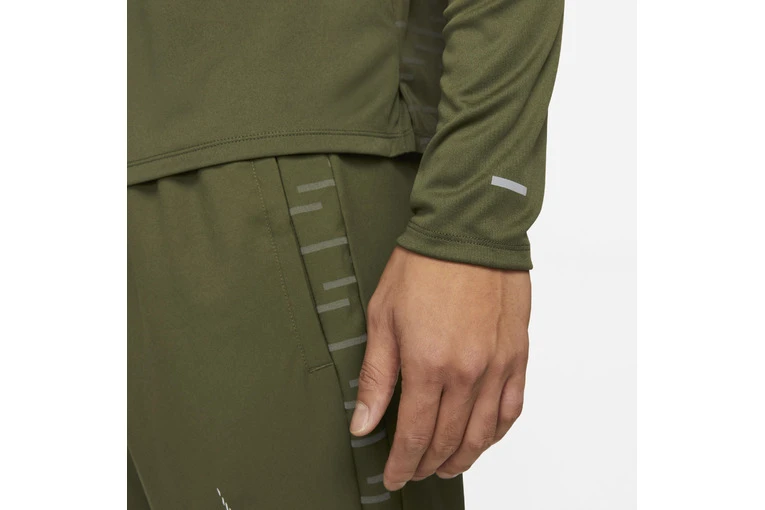 Nike Dri-FIT UV Run Division Miler Top Rough Green Heren - Image 3