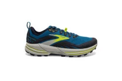 Brooks Cascadia 16 Loopschoen Mykonos Blue/peacoat/lime Heren