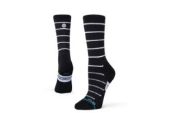 Stance Stride Stripe Crew Loopkousen Zwart Dames