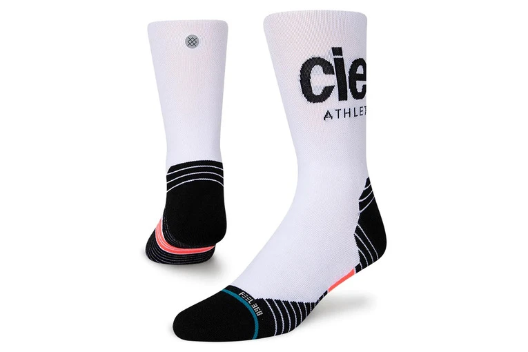 Stance Ciele Logo Crew Loopkousen Wit Unisex