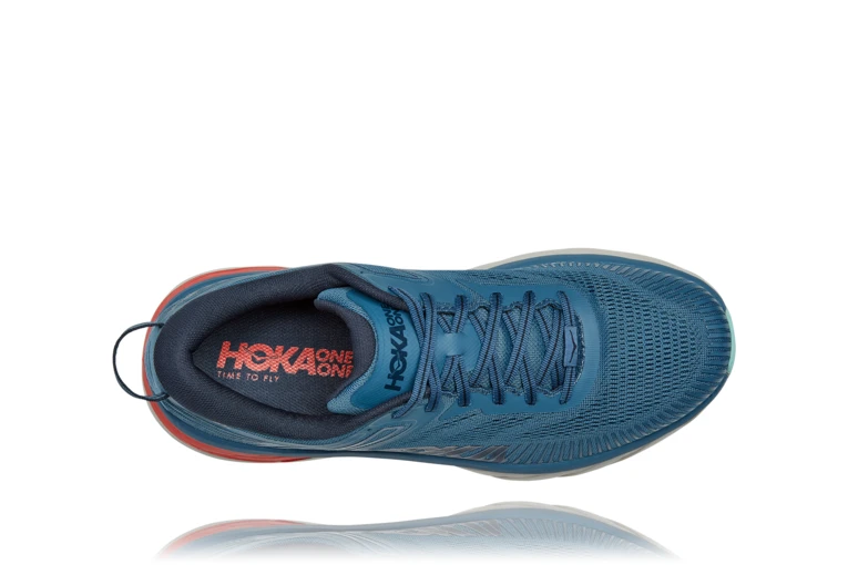 Hoka Bondi 7 Loopschoen Real Teal/outer Space Heren - Image 3