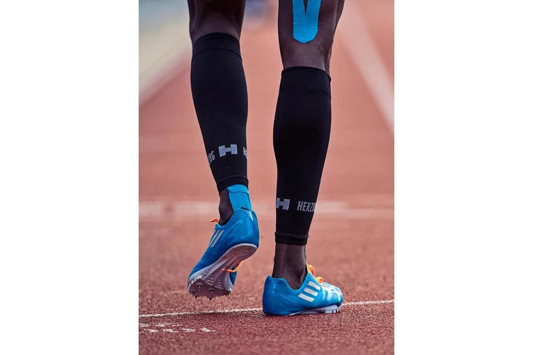 Herzog PRO Sport Compressie Tubes LANG Zwart Unisex - Image 3