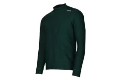 Fusion Zip Neck Shirt Groen Heren
