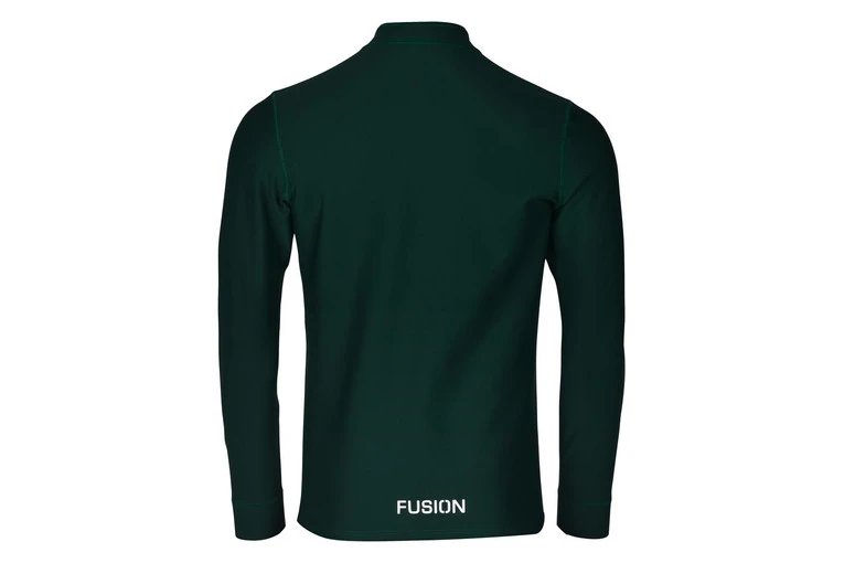 Fusion Zip Neck Shirt Groen Heren - Image 2