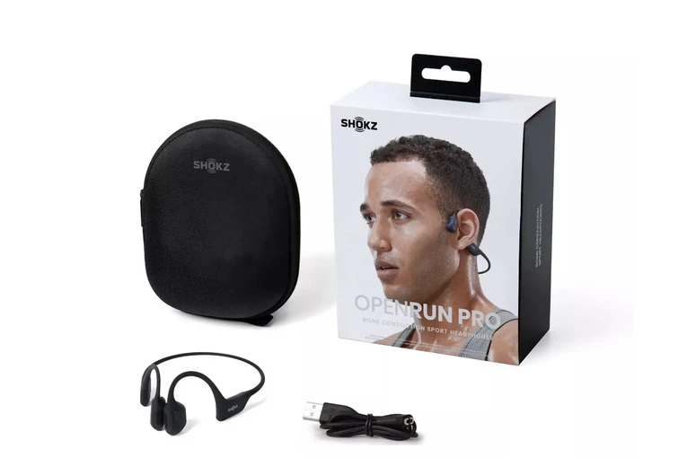 SHOKZ OpenRun PRO Wireless Bluetooth Headphones Zwart - Image 4