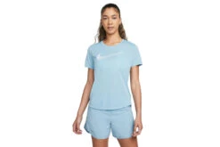 Nike Swoosh Run Tanktop Blauw Dames