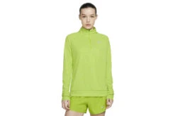 Nike Pacer 1/4-Zip Running Top Atomic Groen Dames