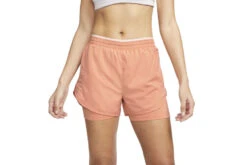 Nike Tempo Luxe 2-in-1 Running Short Madder Root Dames