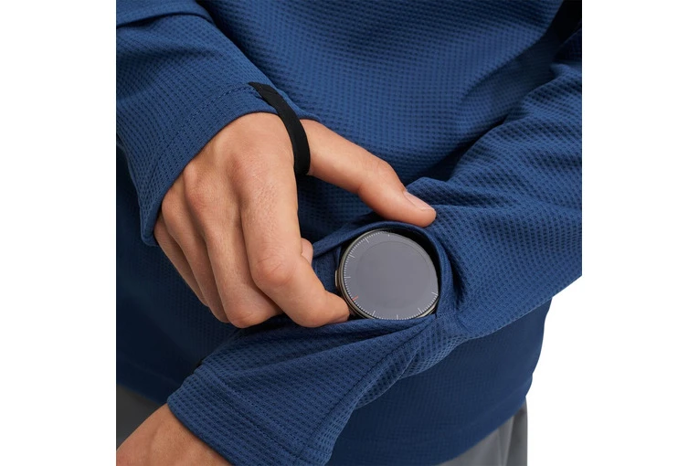 On Climate Loopshirt Denim Blauw Heren - Image 6