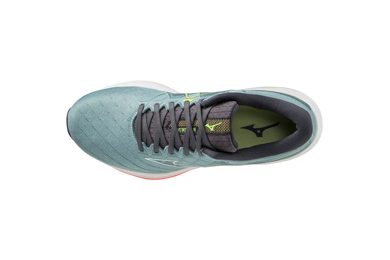 Mizuno Wave Inspire 18 Loopschoen Grijs Heren - Afbeelding 4