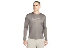 Nike Dri-FIT UV Run Division Miler Top Cave Stone Heren