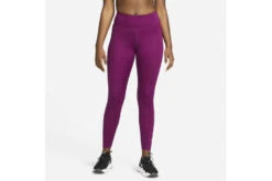 Nike Dri-FIT Swoosh Run 7/8-legging Paars Dames