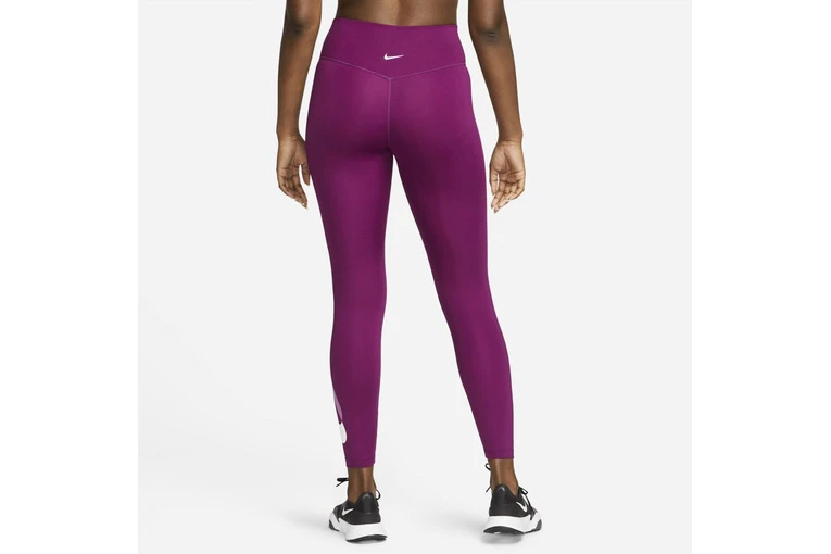 Nike Dri-FIT Swoosh Run 7/8-legging Paars Dames - Image 2