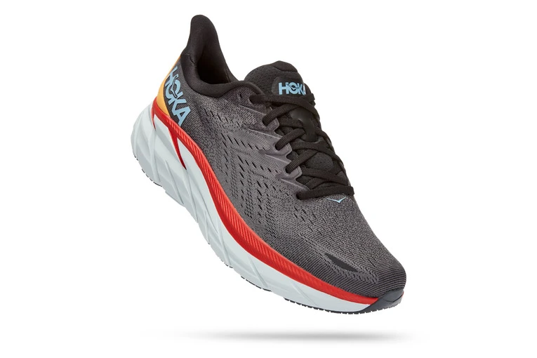HOKA Clifton 8 Loopschoen Anthracite / Castlerock Heren - Image 3